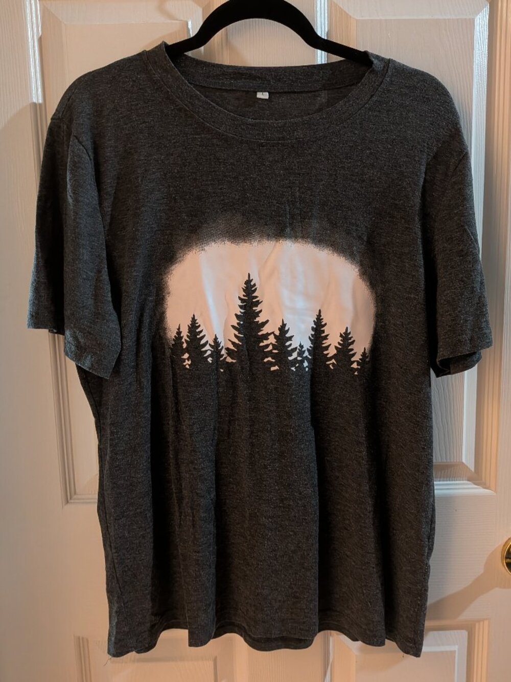 Gray soft Tshirt - LARGE